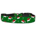 Unconditional Love Santa Hat Nylon Dog Collar - Medium UN2620050